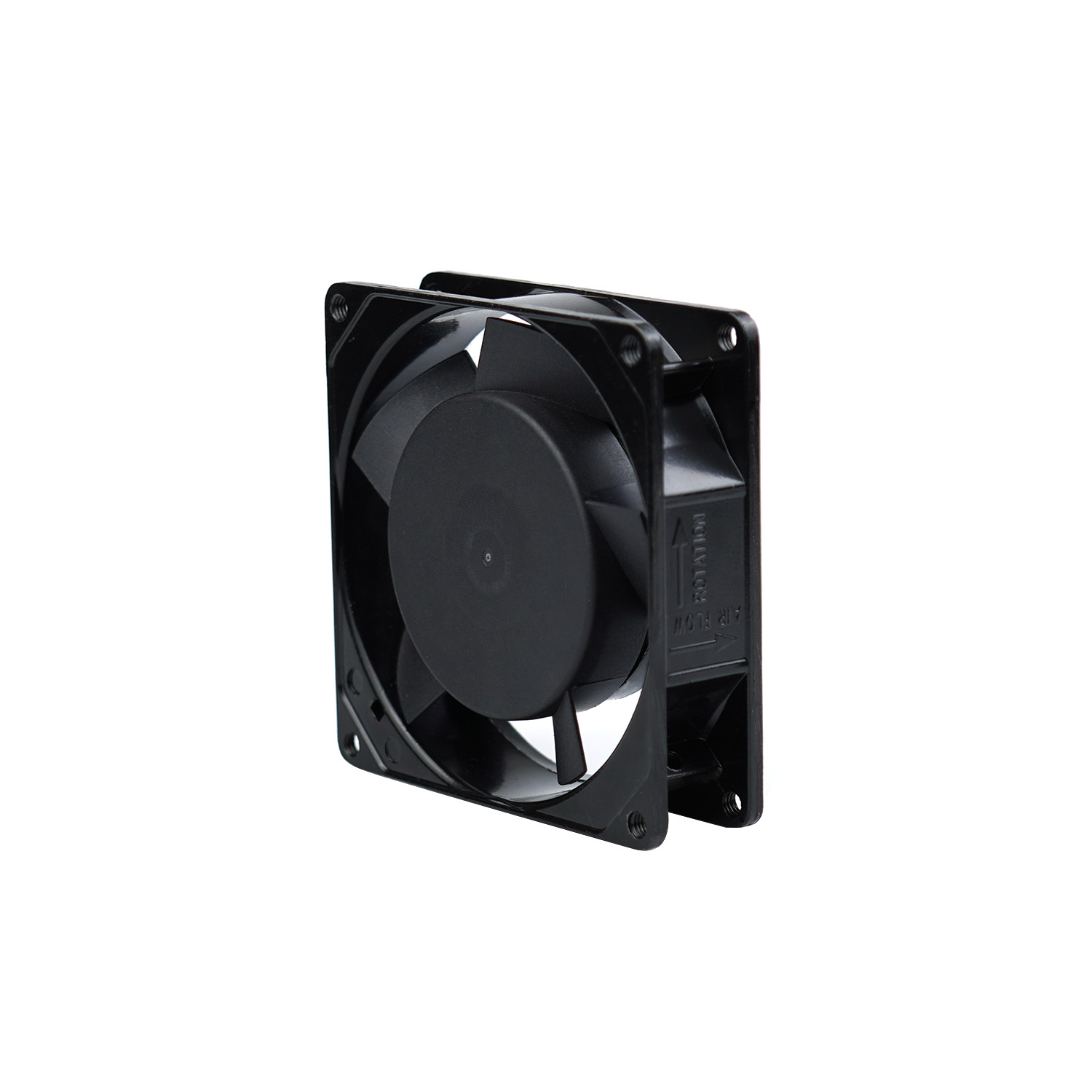 230v 92mm Black Plastic Infinity AC Axial Fan