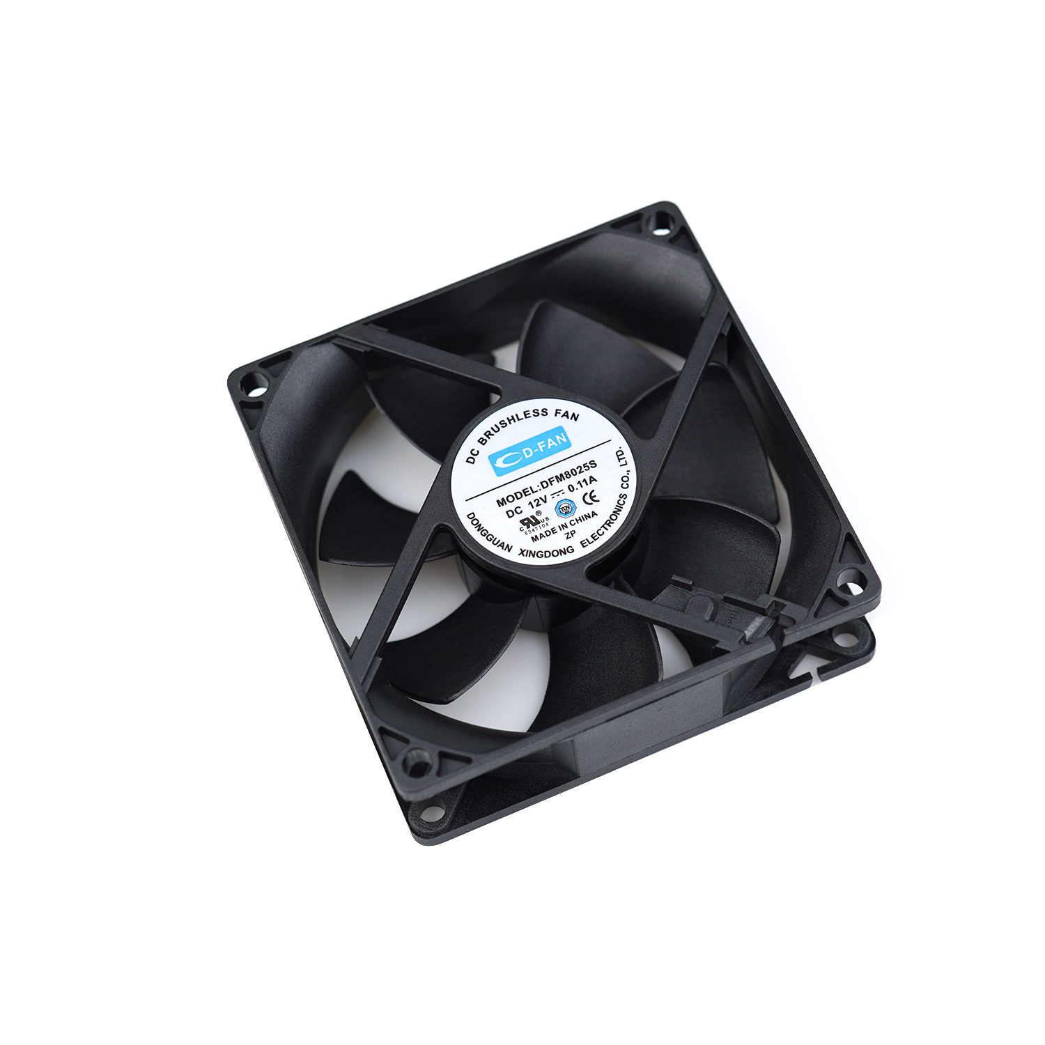 12V 8025 high speed dc fan axial for cpu 