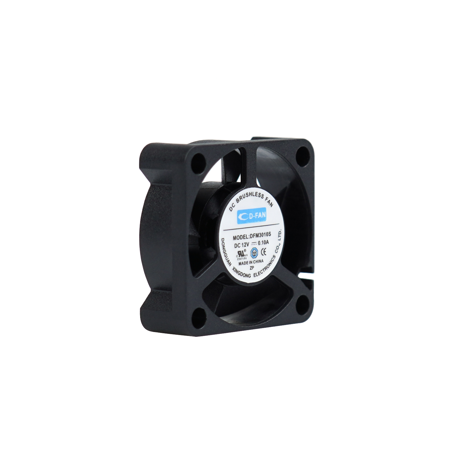 brushless 5V 12V 30x30x10mm DC Axial Fan for security 