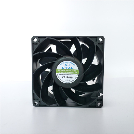 92x92x38mm 92mm brushless 9238 220v EC axial fan