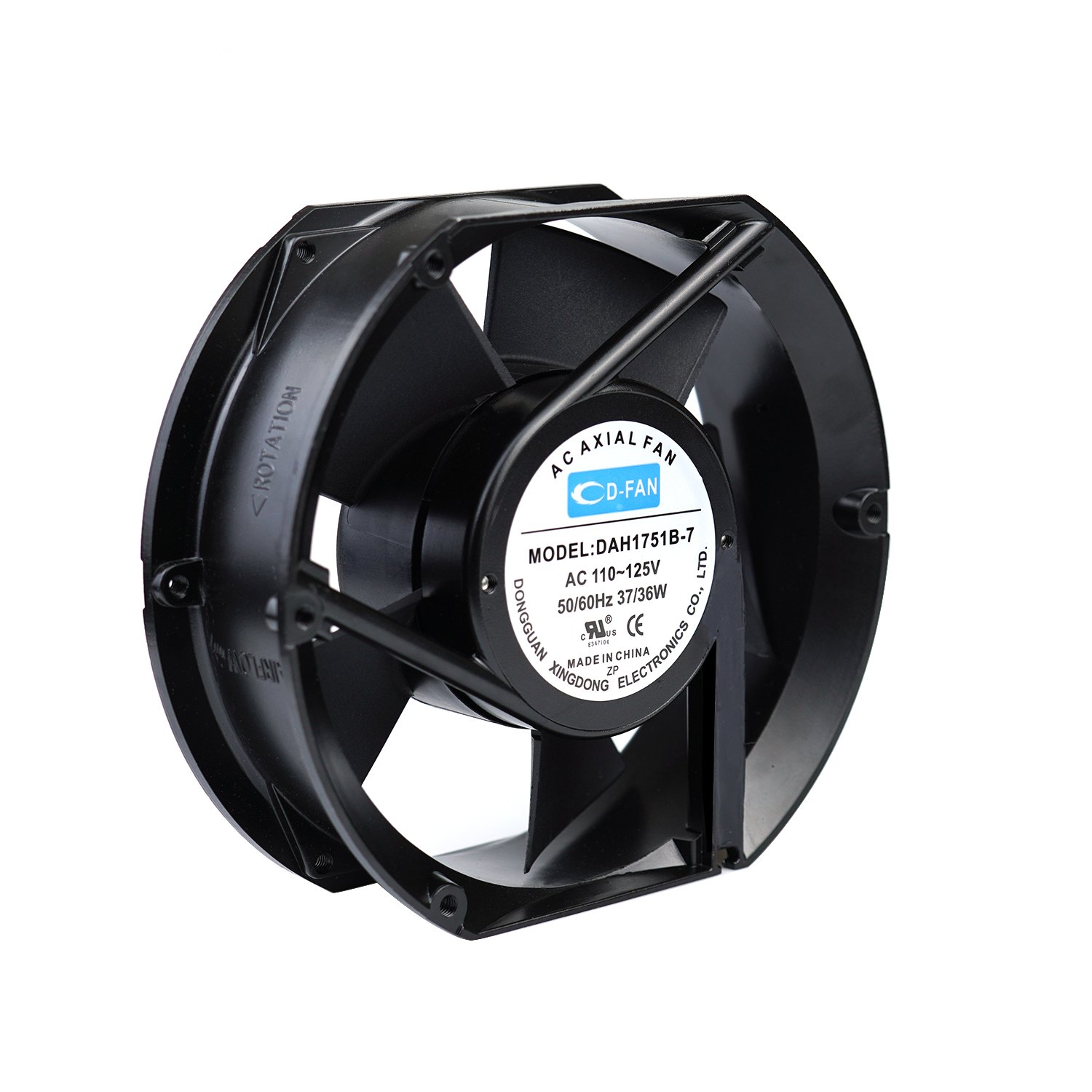 cooling 150mm 172mm 115v 220v round AC Axial Fan